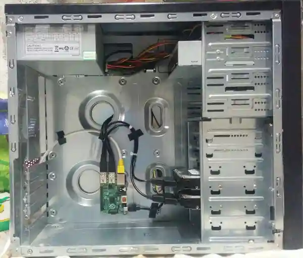 Un serveur de stockage à base de RaspberryPi